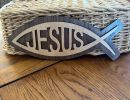 laser   jesus fish